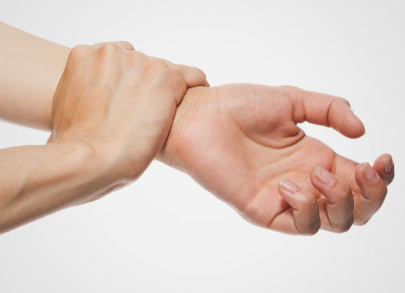 Tuméfaction de la main et du poignet